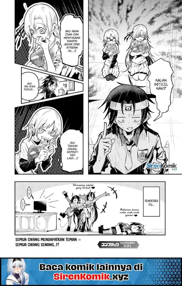 Isekai de Haishin Katsudou wo Shitara Tairyou no Yandere Shinja wo Umidashite Shimatta Ken chapter 49 halaman 17