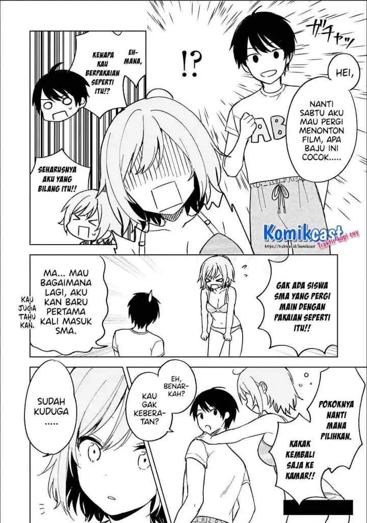 Chikan Saresou ni Natteiru S-kyuu Bishoujo wo Tasuketara Tonari no Seki no Osanajimi datta chapter 21.5 halaman 4