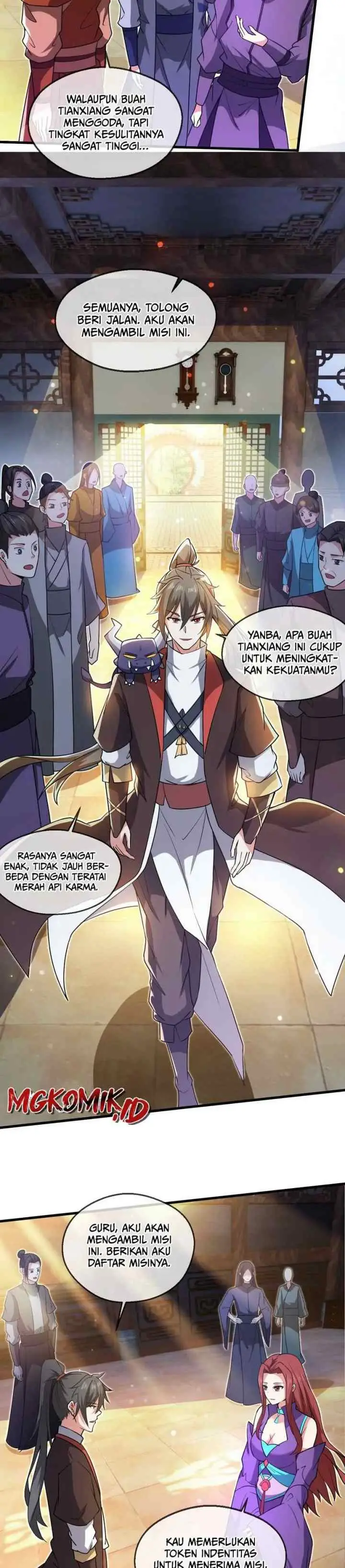 God Emperor Descends I have Billions of Attribute Points chapter 61 halaman 5