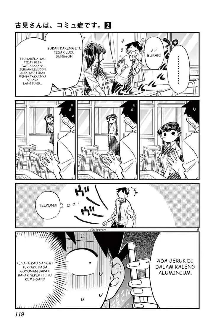 Komi-san wa Komyushou Desu chapter 29 halaman 5