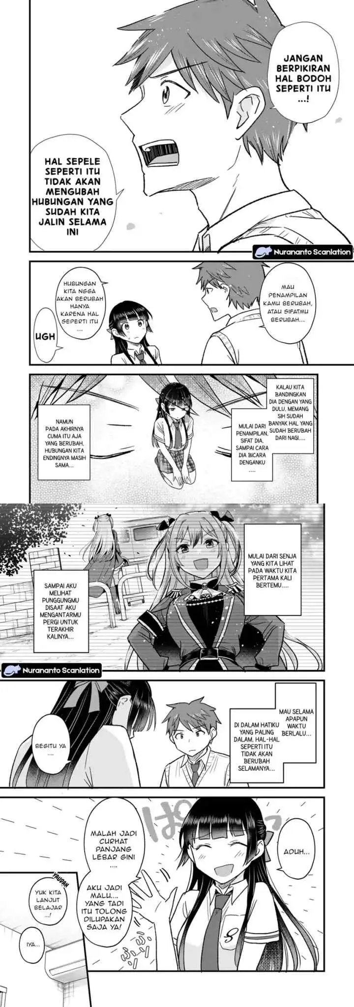 Uchi no Seiso-kei Iinchou ga Katsute Chuunibyou Idol Datta Koto wo Ore Dake ga Shitteiru chapter 9.2 halaman 7