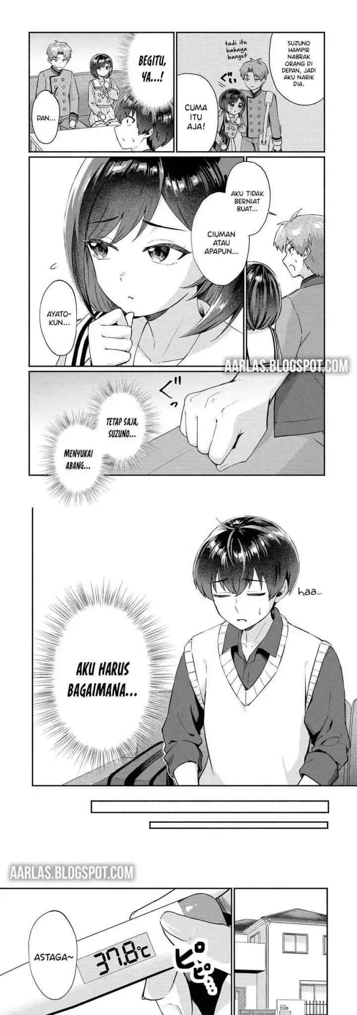 Douyara Ore wa Imadoki Gal na Toshiue Osananajimi kara Gekiomo Kanjou wo Mukerareteiru Rashii chapter 8 halaman 7