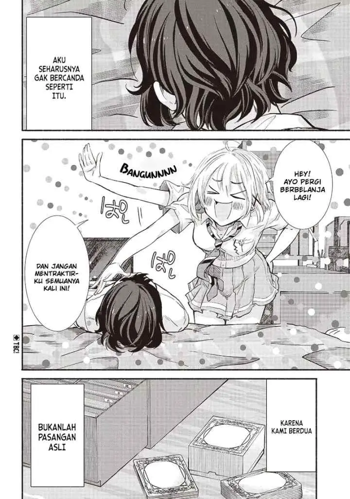 Nee, Mou Isso Tsukiacchau? Osananajimi no Bishoujo ni Tanomarete, Camo Kareshi Hajimemashita chapter 11 halaman 18