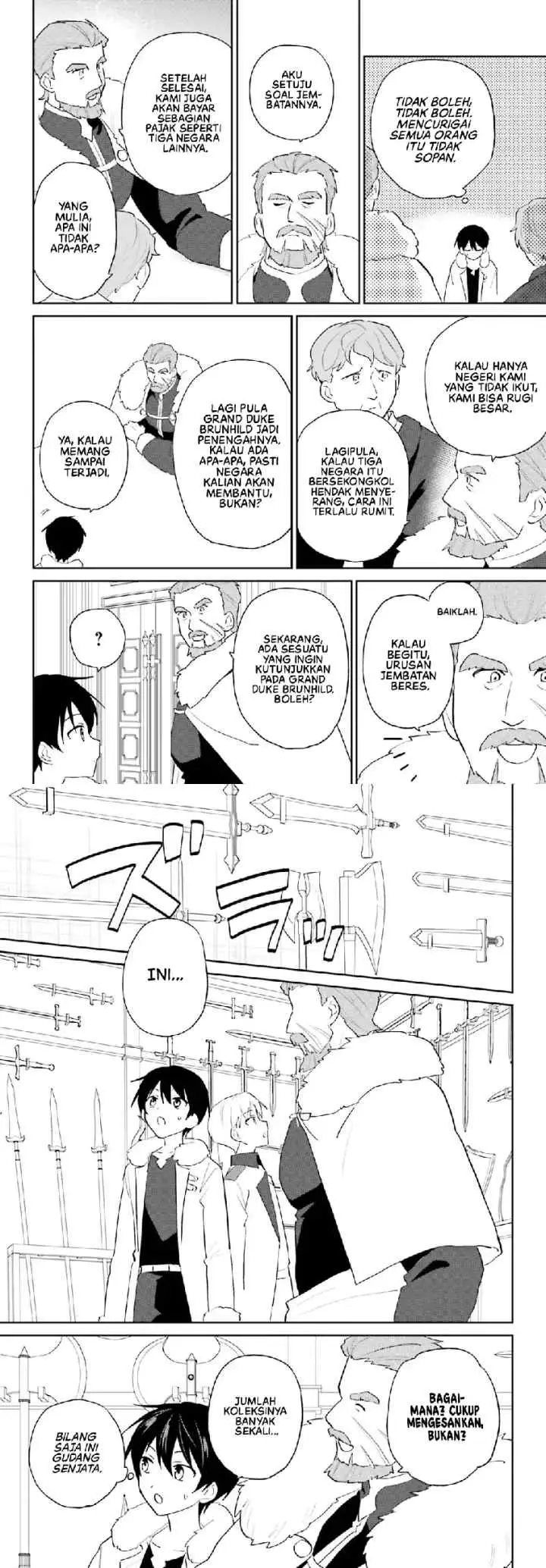 Isekai wa Smartphone to Tomo ni chapter 108 halaman 4