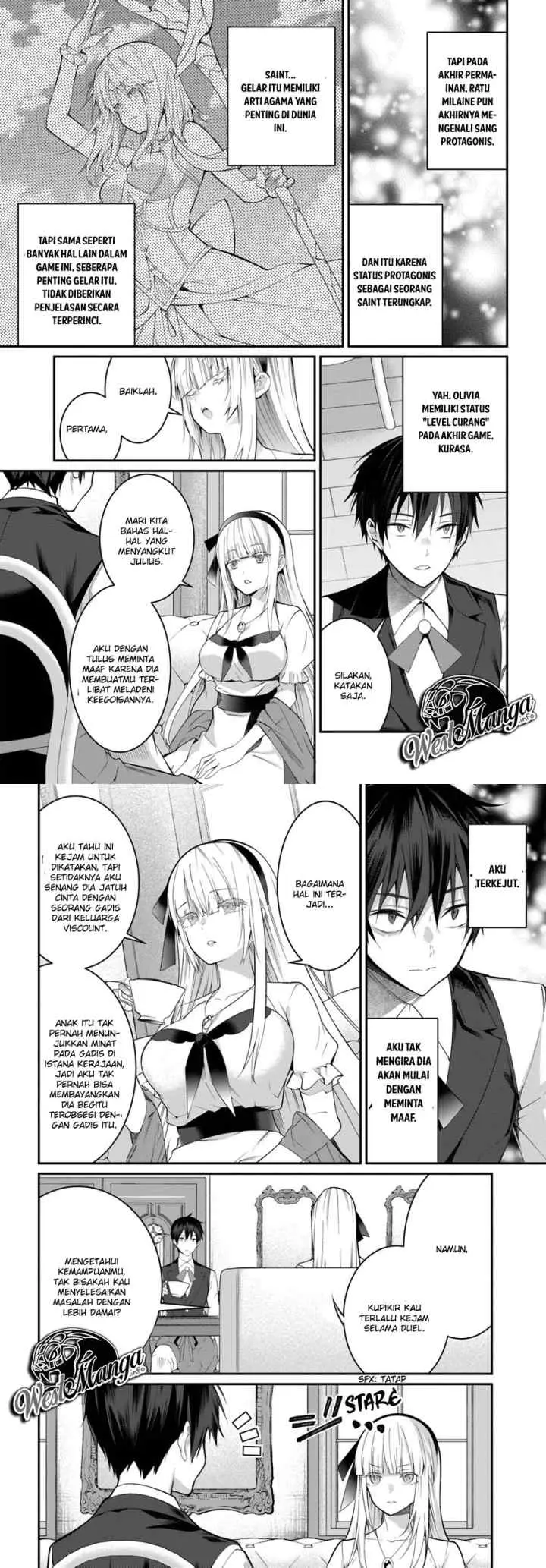 Otome Game Sekai wa Mob ni Kibishii Sekai Desu chapter 17 halaman 9