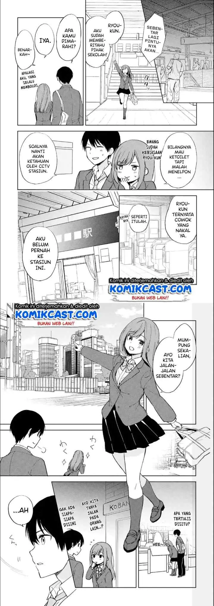 Chikan Saresou ni Natteiru S-kyuu Bishoujo wo Tasuketara Tonari no Seki no Osanajimi datta chapter 8 halaman 4