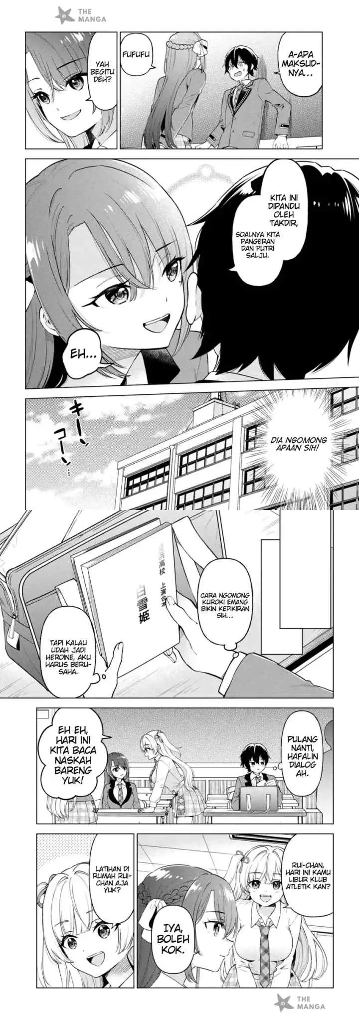 Inkyaa no ore ga sekigae de S-kyuu bishoujo ni kakomaretara himitsu no kankei ga hajimatta chapter 9 halaman 11