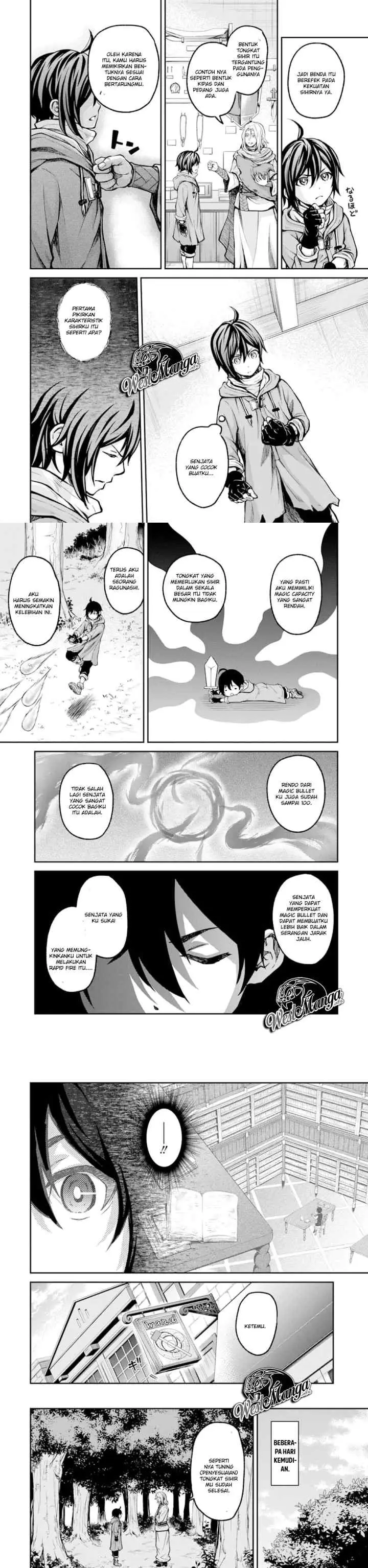 Saisoku Musou No B-Kyuu Mahou Tsukai: Ippatsu Utareru Mae Ni Senpatsu Uchikaesu! chapter 2 halaman 4