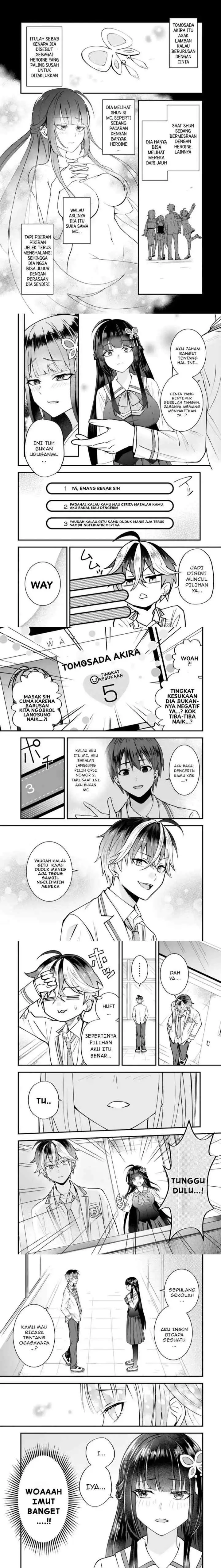 Yarikonda Ren'ai Game no Akuyaku ni Tensei Shita Node, Gensaku Chishiki de Hiroin o Kōryaku Shimasu chapter 1 halaman 10
