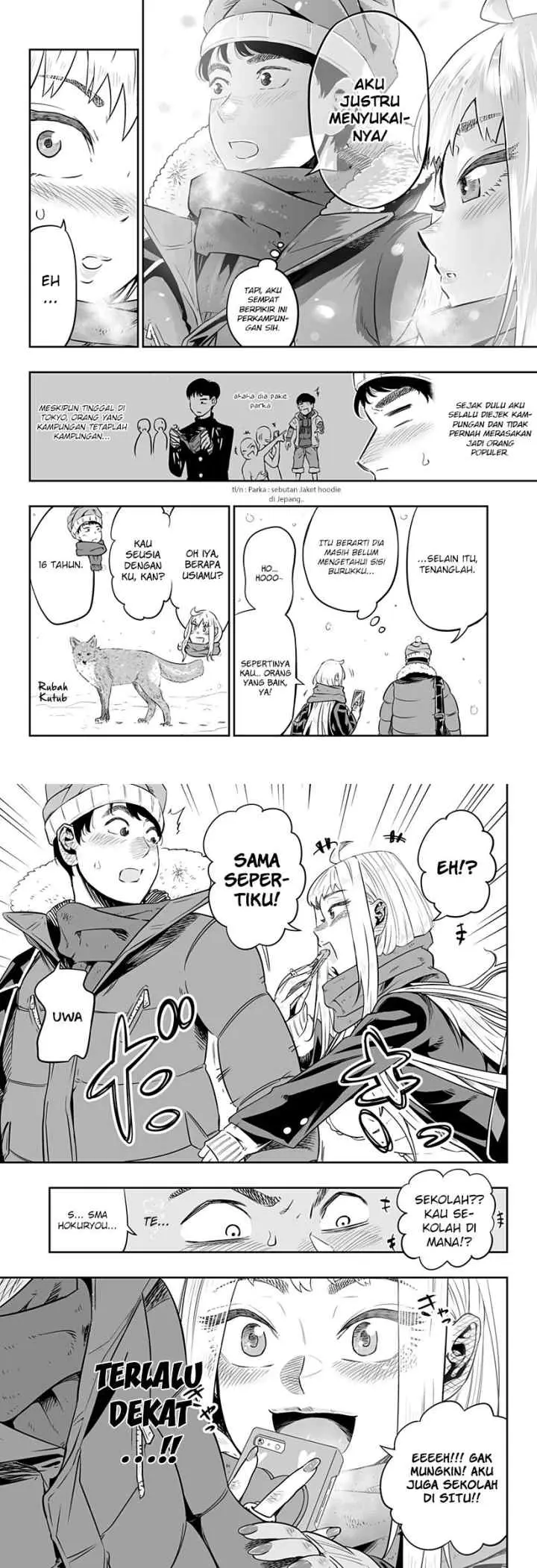 Dosanko Gyaru Is Mega Cutei chapter 0 halaman 6
