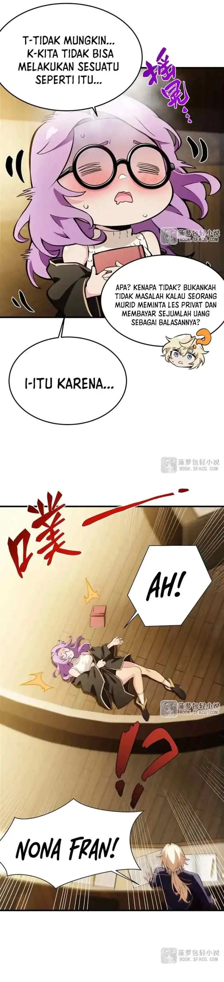 The Yellow-haired Villain in Female Main Character's Novel wants Happiness chapter 46 halaman 9
