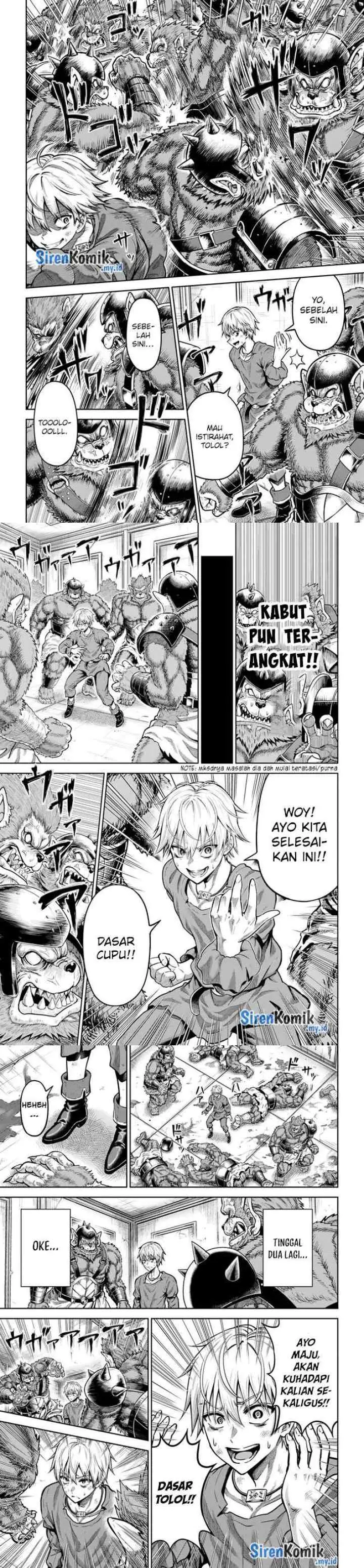 Dungeon ni Hisomu Yandere na Kanojo ni Ore wa Nando mo Korosareru chapter 3 halaman 12