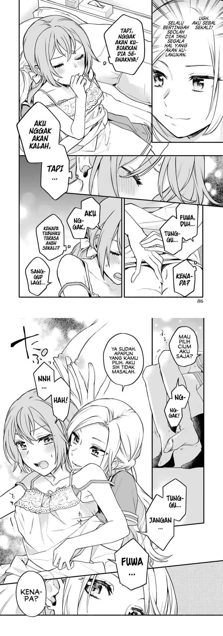 Onna Doushi to ka Arienai deshou to Iiharu Onna no ko wo, Hyakunichi kan de Tetteiteki ni Otosu Yuri no Ohanashi chapter 3 halaman 10