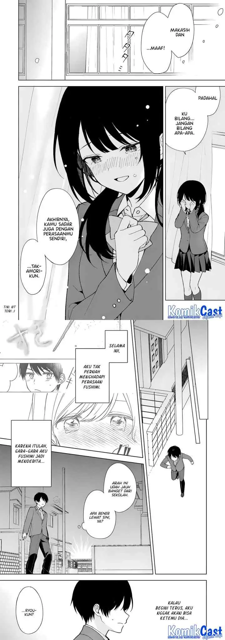 Chikan Saresou ni Natteiru S-kyuu Bishoujo wo Tasuketara Tonari no Seki no Osanajimi datta chapter 90 halaman 13