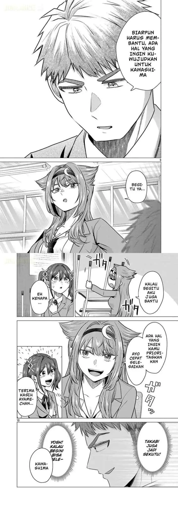 Make Heroine wo Katasetai!! chapter 10 halaman 5