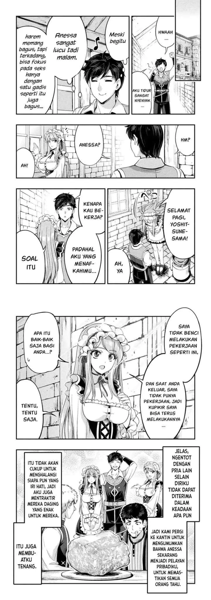 Astro King - Shoukan Yuusha dakedo Kakyuu Nintei sareta node Maid Harem o Tsukurimasu! chapter 4 halaman 9