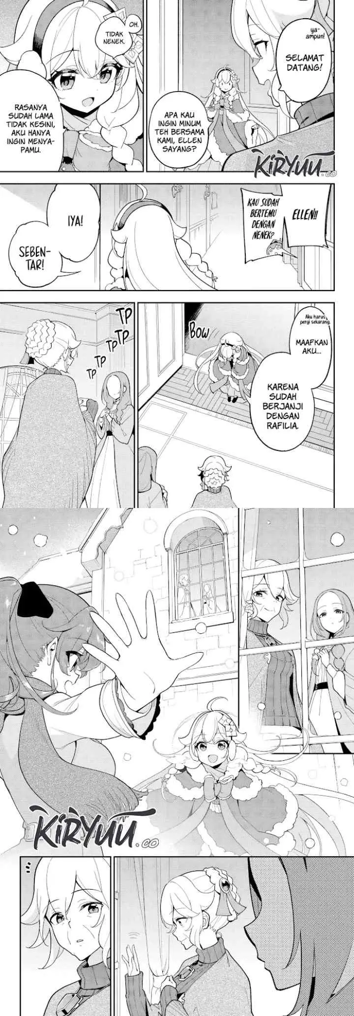 Chichi wa Eiyuu Haha wa Seirei Musume no Watashi wa Tenseisha chapter 68 halaman 8