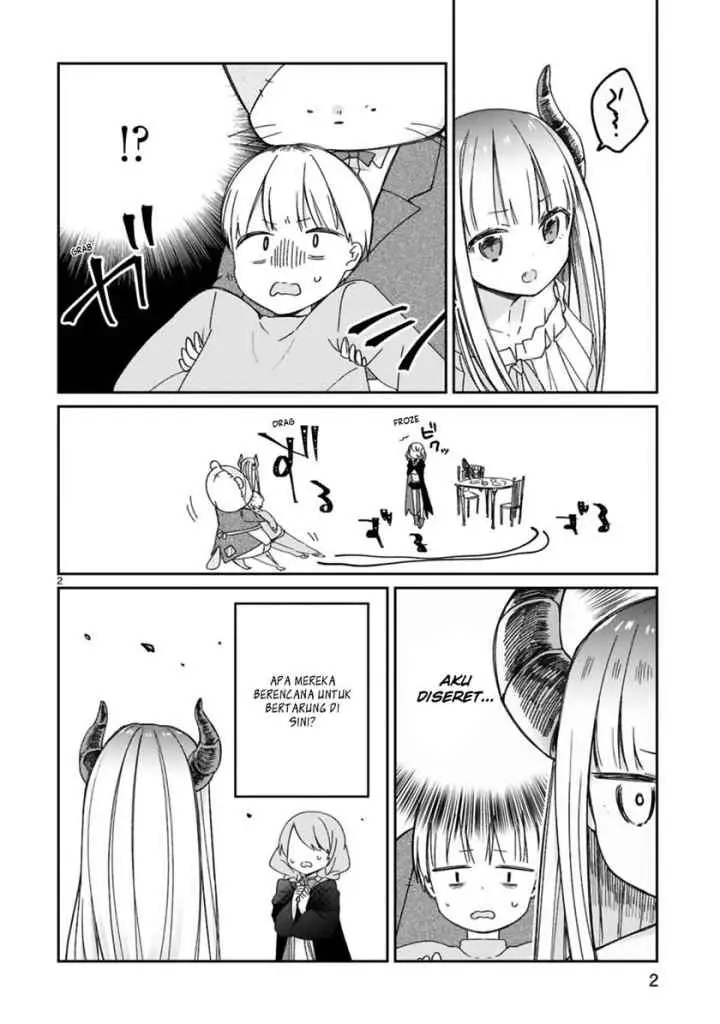 Maou-sama ni Shoukan sareta kedo Kotoba ga Tsuujinai chapter 13 halaman 4