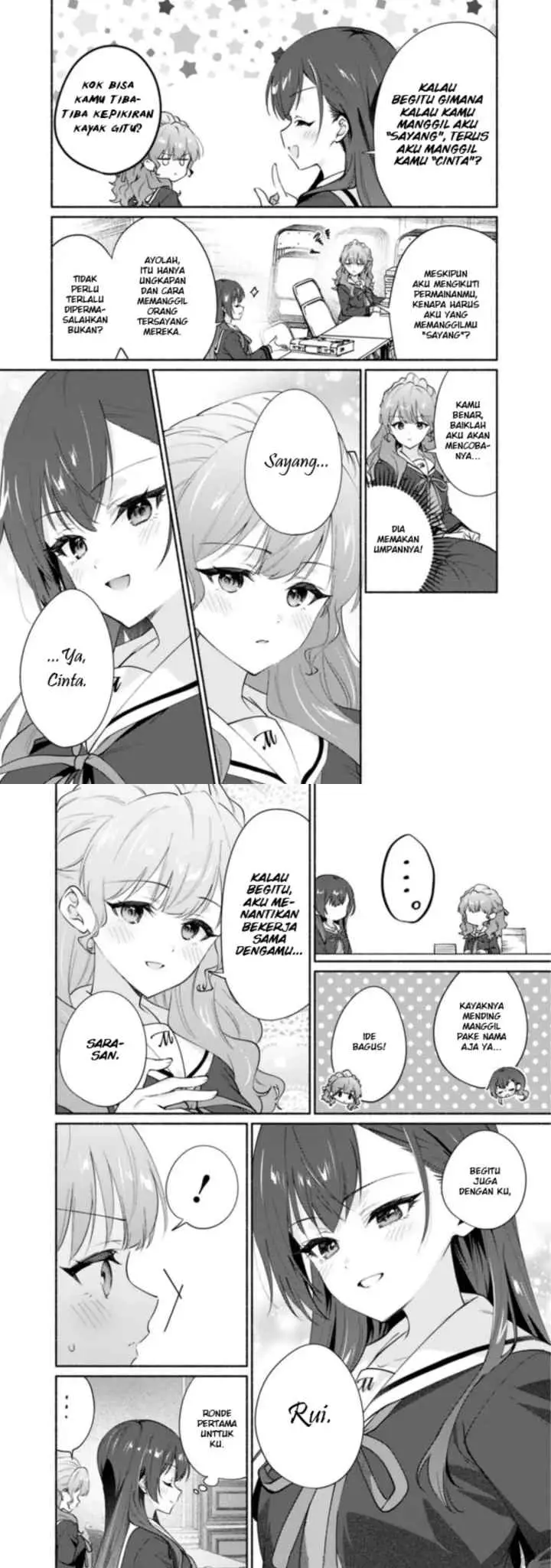 A Yuri Story About Breaking a Pretty Girl Who Keeps Insisting -I Won't Lose- Into Submission chapter 5 halaman 5