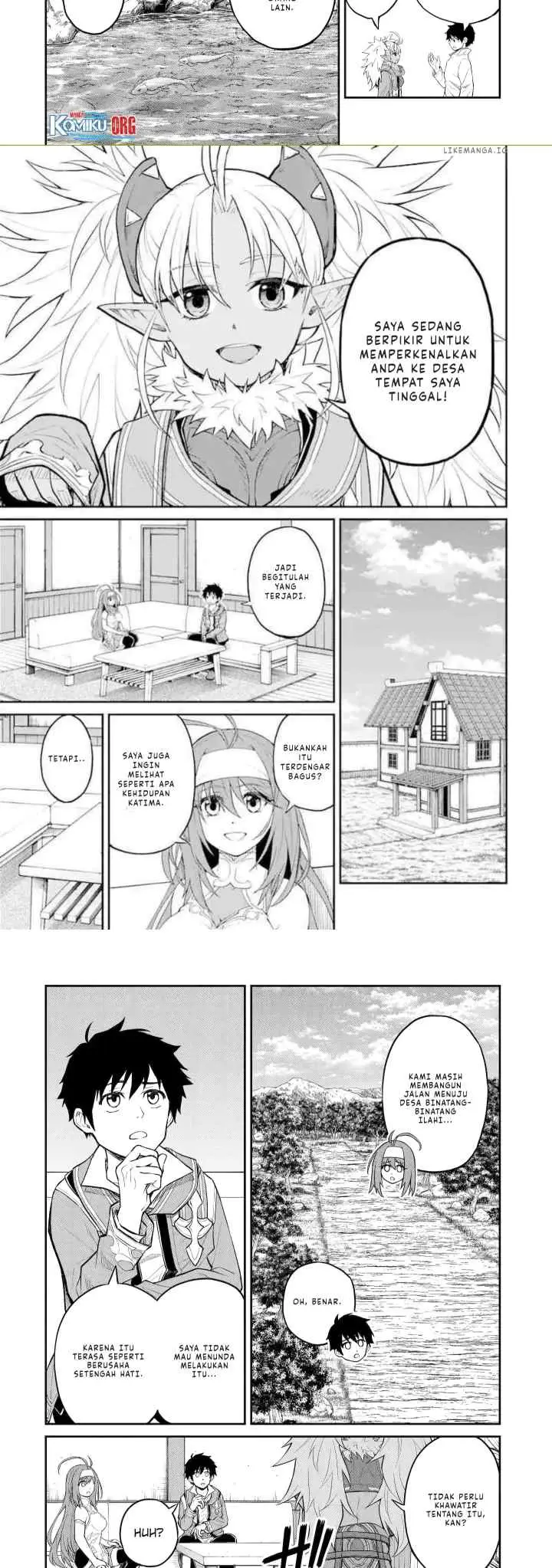 Tenseishitara Saikyou Shutachi ga Sumau Shima deshita. Kono Shima de Slow Life wo Tanoshimimasu chapter 23 halaman 4