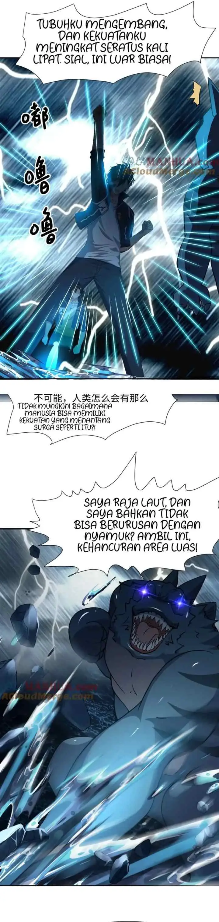 After Merging With the Goddess, I Am Invincible chapter 74 halaman 9