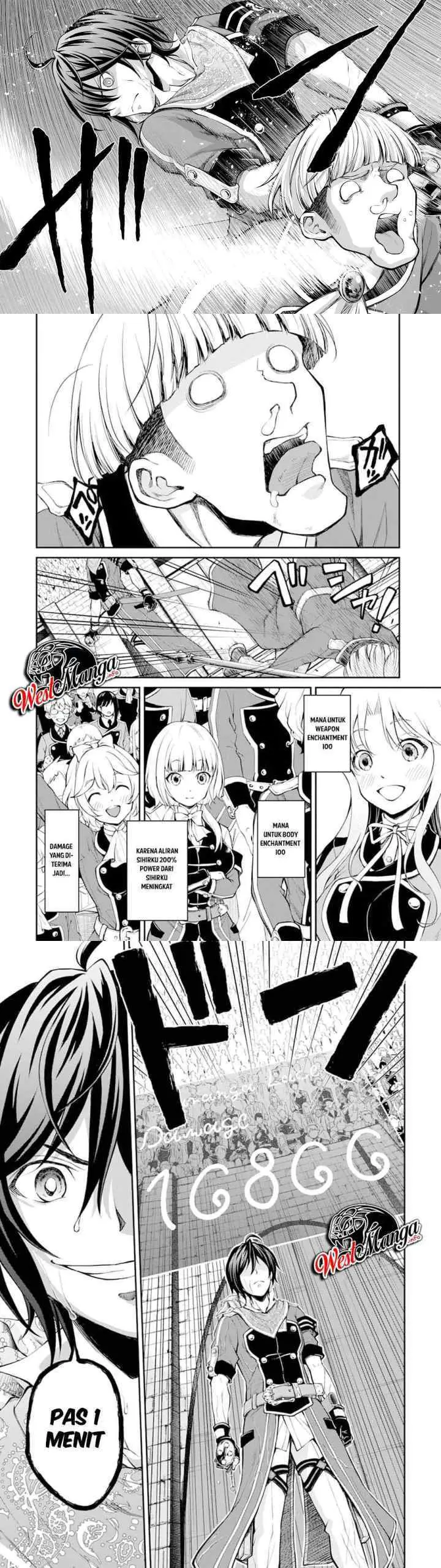 Saisoku Musou No B-Kyuu Mahou Tsukai: Ippatsu Utareru Mae Ni Senpatsu Uchikaesu! chapter 12 halaman 12