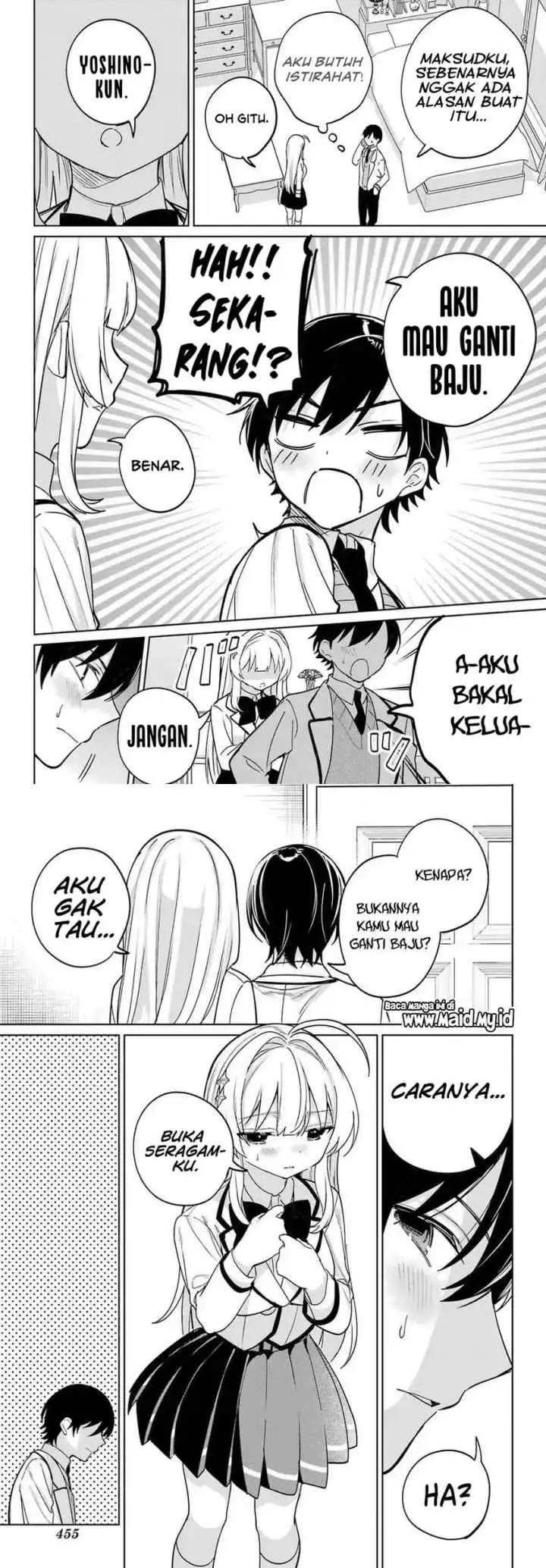 Remote Jugyou ni Nattara Class 1 no Bishoujo to Doukyo Suru Koto ni Natta chapter 18 halaman 8