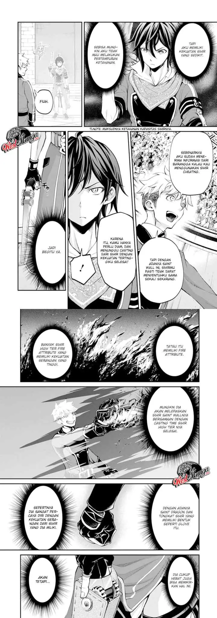 Saisoku Musou No B-Kyuu Mahou Tsukai: Ippatsu Utareru Mae Ni Senpatsu Uchikaesu! chapter 7 halaman 8