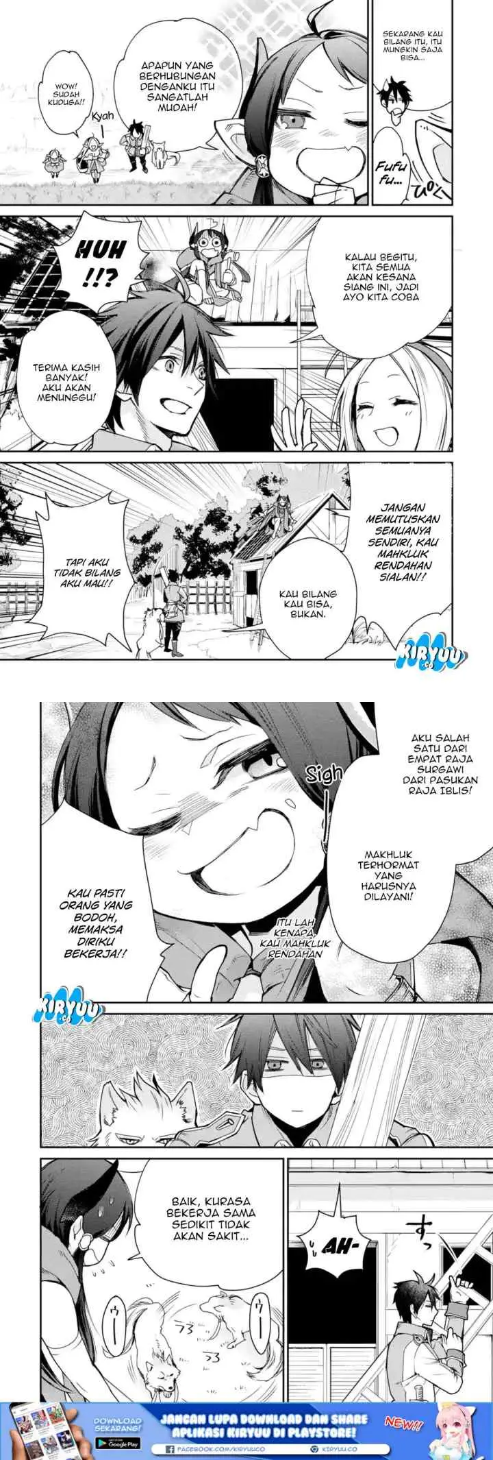 Saikyou no Madoshi. Hisa ni Ya wo Ukete Shimatta no de Inaka no Eihei ni Naru chapter 6 halaman 6