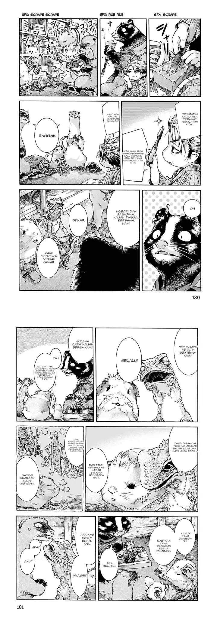 Hakumei to Mikochi chapter 34 halaman 11