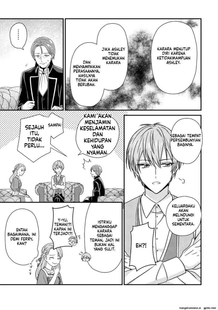 Heroine ga Kuru Mae ni Ninshin shimashita ~Tsunda Hazu no Akuyaku Reijou desuga, Douyara Chigau youdesu~ chapter 14.3 halaman 7