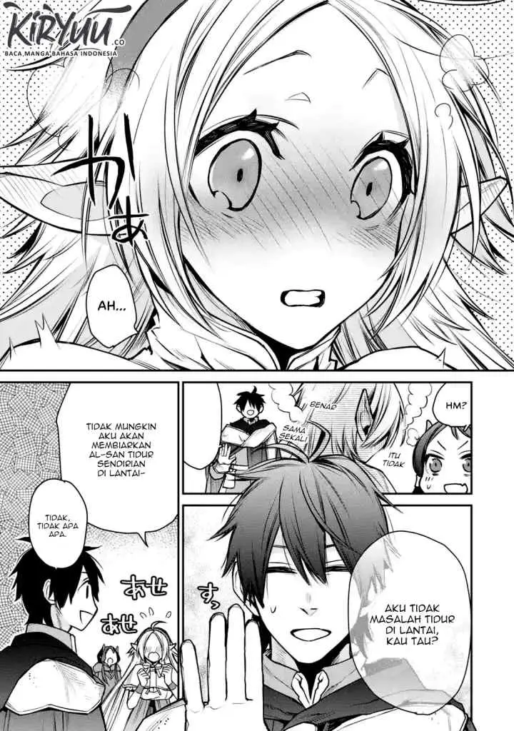 Saikyou no Madoshi. Hisa ni Ya wo Ukete Shimatta no de Inaka no Eihei ni Naru chapter 9.1 halaman 10