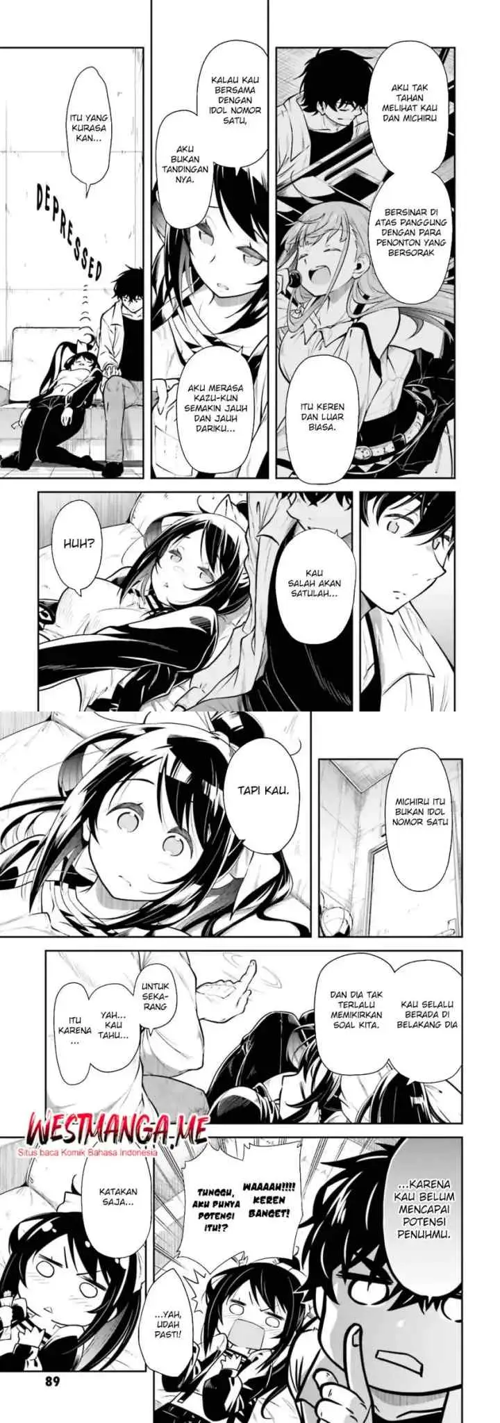 Kokuminteki Idol ni natta Osananajimi ga, Boro Apartment ni Sunderu Ore no Tonari ni Hikkoshite Kita Ken chapter 13 halaman 11