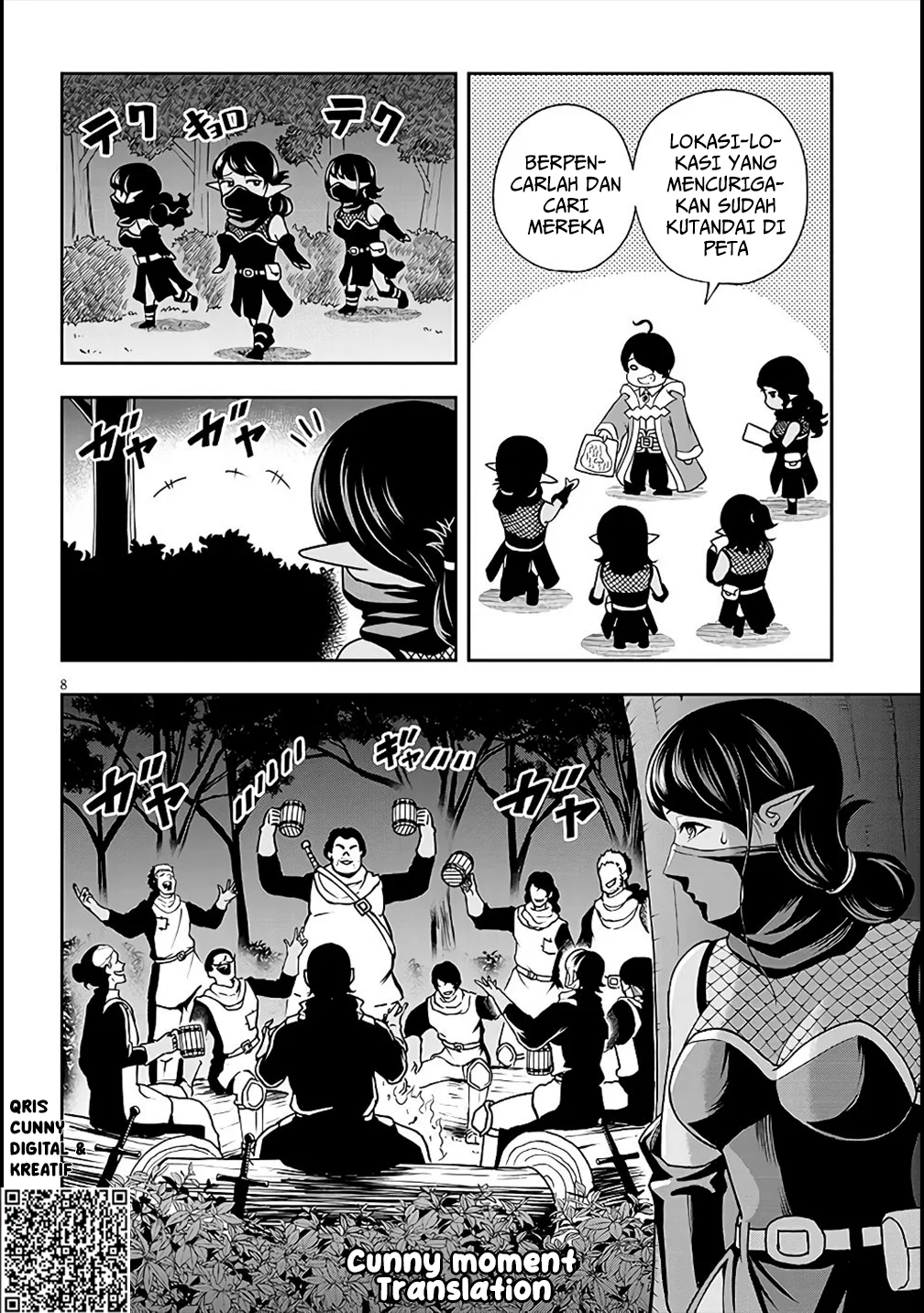 Eiyuu Onna Kishi ni Yuunou to Bareta Ore no Bijin Harem Kishidan: Gaikaku Hikume no Kijutsu Kishidan chapter 5 halaman 13