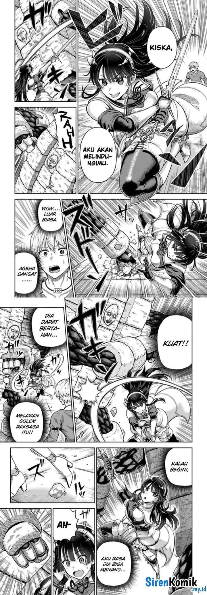 Dungeon ni Hisomu Yandere na Kanojo ni Ore wa Nando mo Korosareru chapter 4 halaman 13