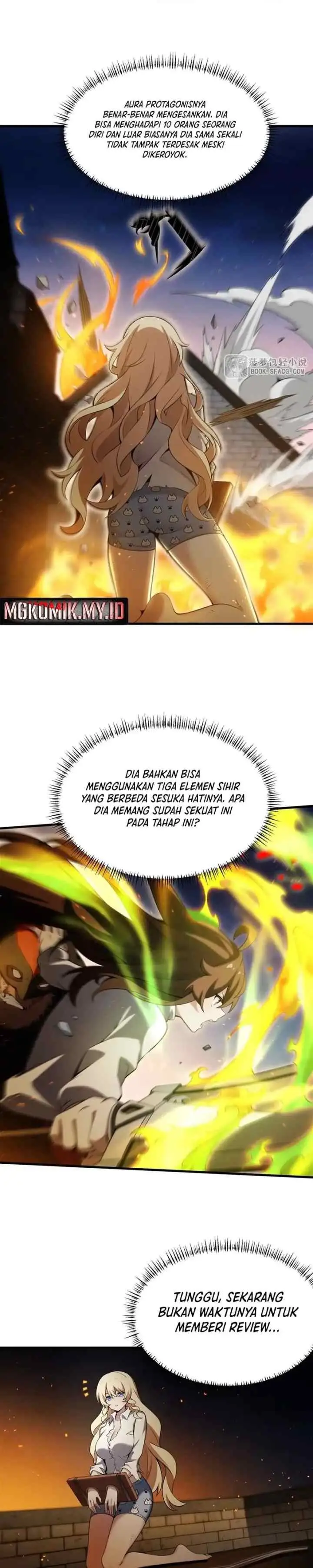 The Yellow-haired Villain in Female Main Character's Novel wants Happiness chapter 58 halaman 14