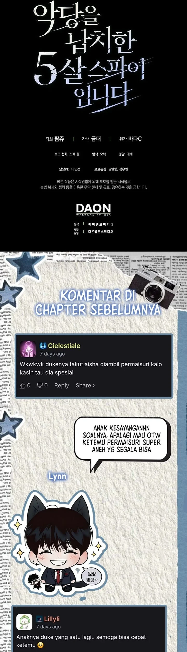 I Am the 5-Year-Old Spy Who Kidnapped the Villain chapter 27 halaman 81
