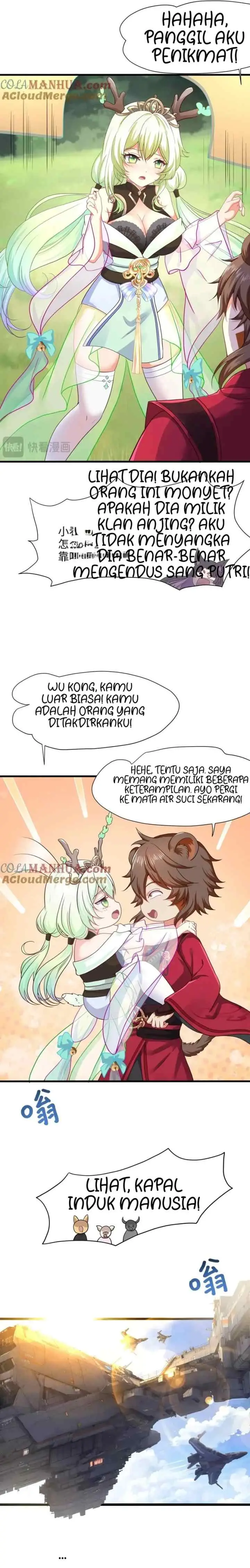 After Merging With the Goddess, I Am Invincible chapter 33 halaman 7