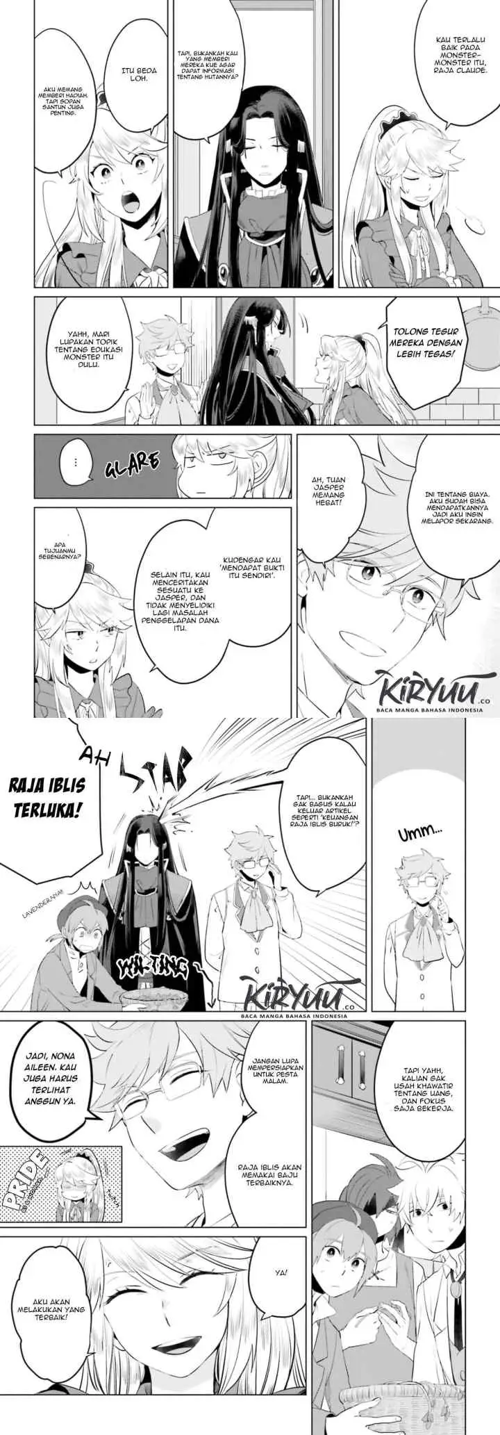 I'm a Villainous Daughter so I'm going to keep the Last Boss chapter 6 halaman 4