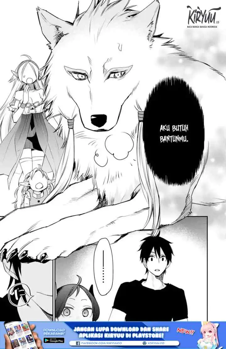 Saikyou no Madoshi. Hisa ni Ya wo Ukete Shimatta no de Inaka no Eihei ni Naru chapter 11.3 halaman 8
