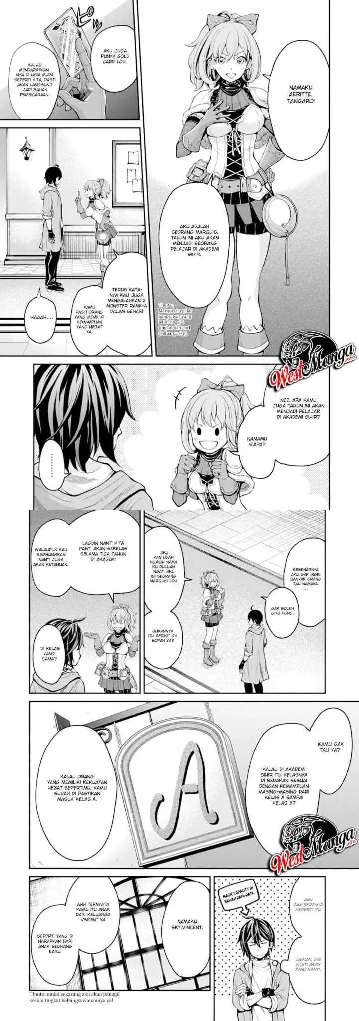 Saisoku Musou No B-Kyuu Mahou Tsukai: Ippatsu Utareru Mae Ni Senpatsu Uchikaesu! chapter 3 halaman 7