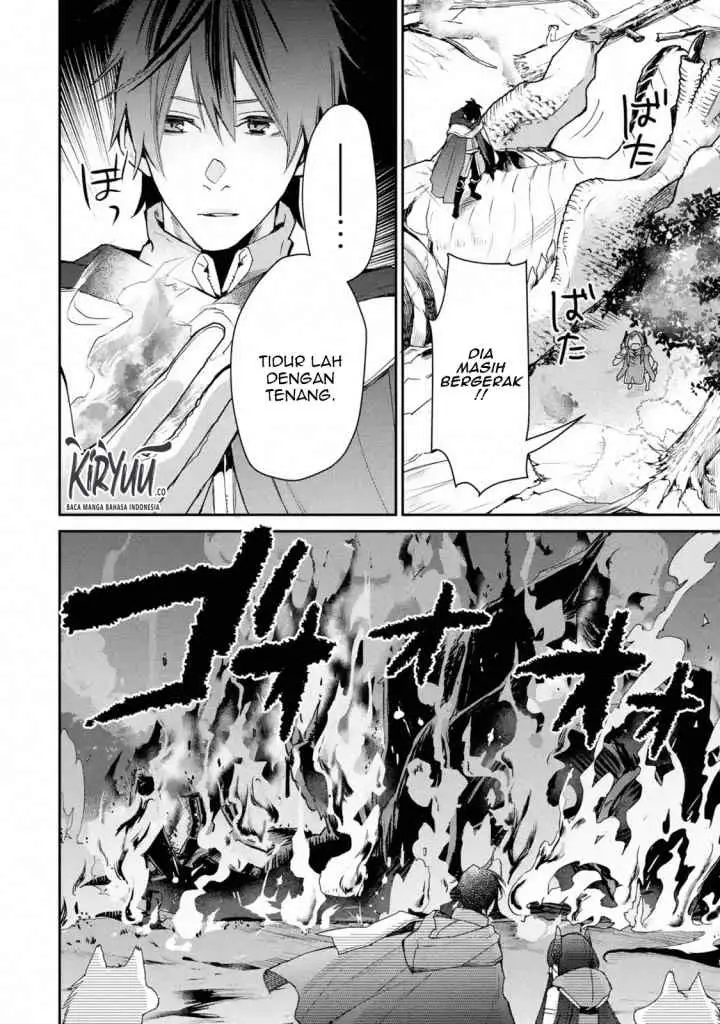 Saikyou no Madoshi. Hisa ni Ya wo Ukete Shimatta no de Inaka no Eihei ni Naru chapter 12.3 halaman 15