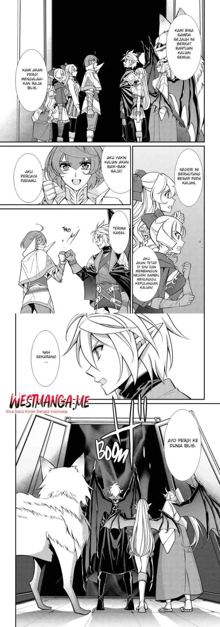 Shikkoku Tsukai no Saikyo Yusha Nakama Zen'in ni Uragira Retanode Saikyo no Mamono chapter 96 halaman 17