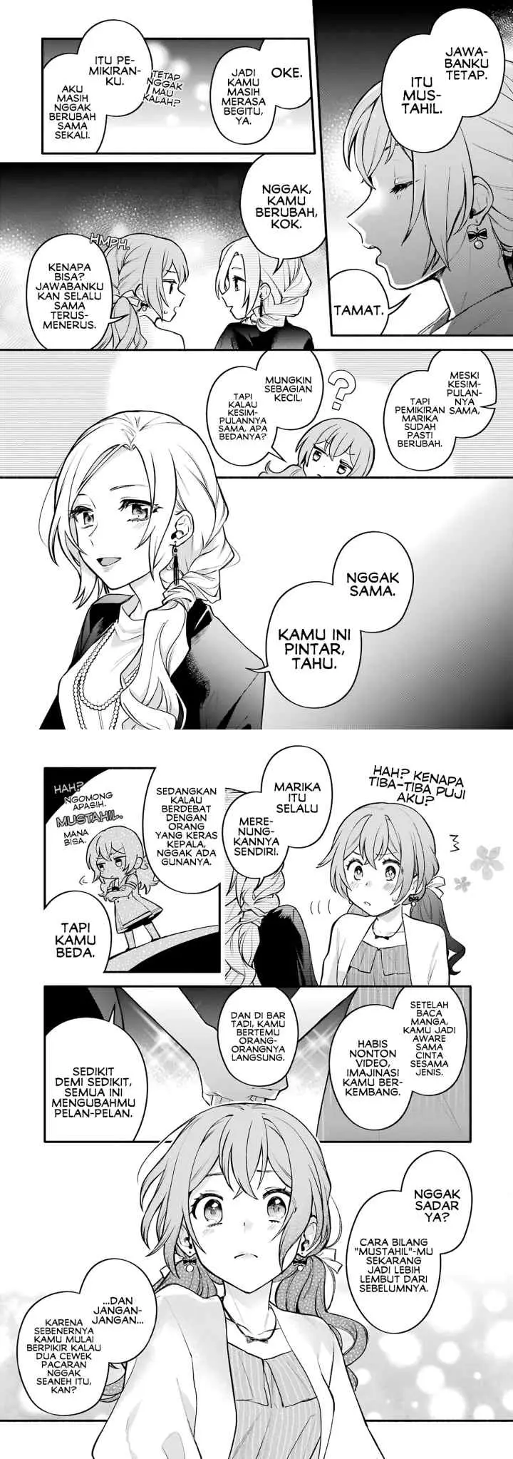 Onna Doushi to ka Arienai deshou to Iiharu Onna no ko wo, Hyakunichi kan de Tetteiteki ni Otosu Yuri no Ohanashi chapter 5 halaman 17