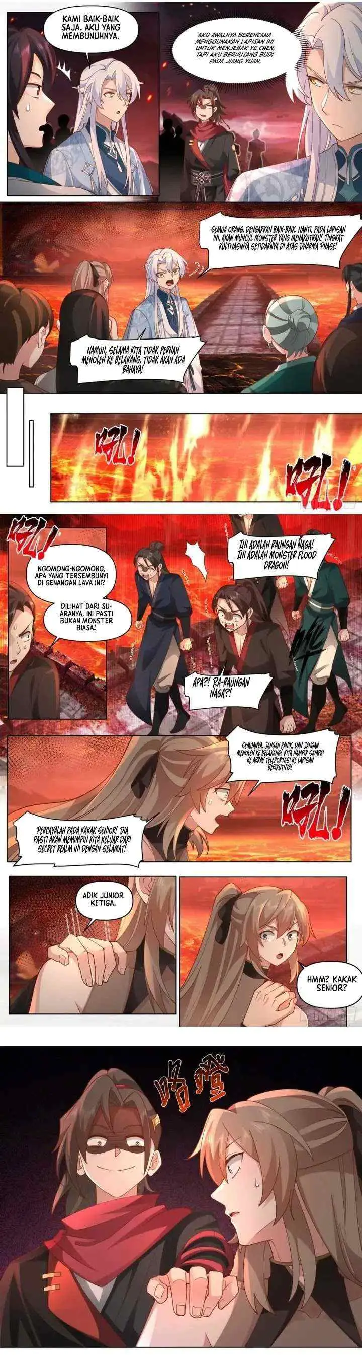 The Villain's Senior Brother And His Junior Sisters Are All Yanderes chapter 108 halaman 8