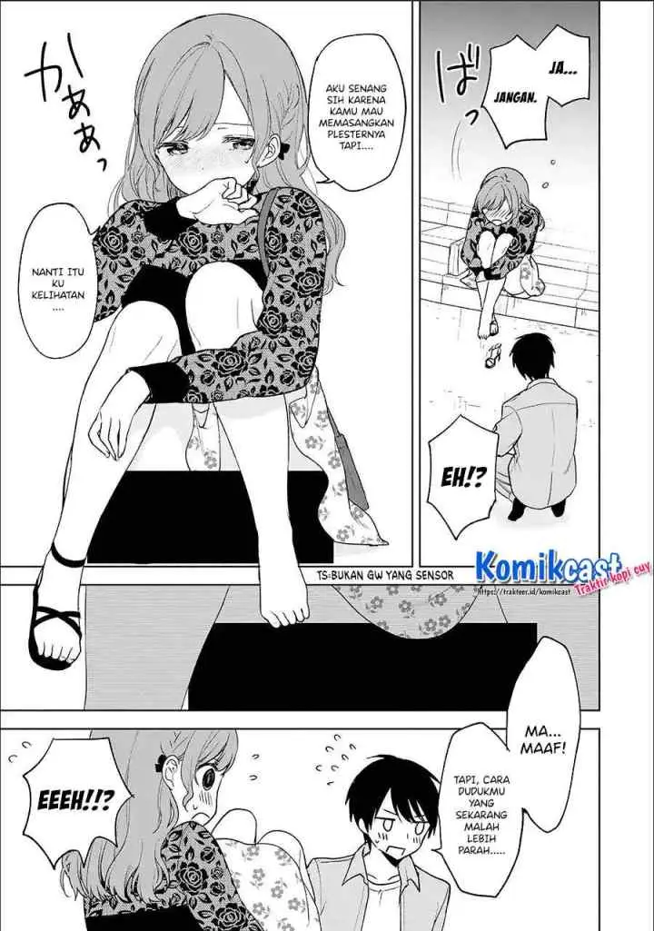Chikan Saresou ni Natteiru S-kyuu Bishoujo wo Tasuketara Tonari no Seki no Osanajimi datta chapter 22.1 halaman 9