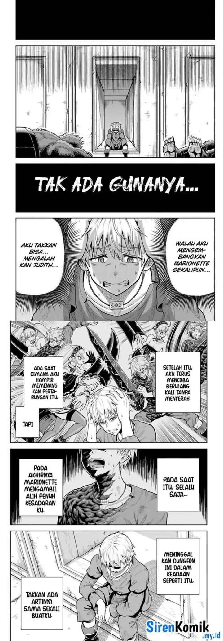 Dungeon ni Hisomu Yandere na Kanojo ni Ore wa Nando mo Korosareru chapter 8 halaman 13