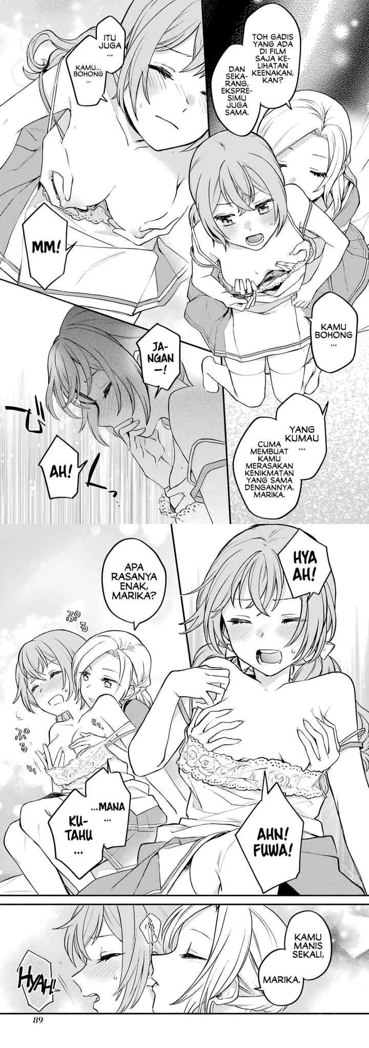 Onna Doushi to ka Arienai deshou to Iiharu Onna no ko wo, Hyakunichi kan de Tetteiteki ni Otosu Yuri no Ohanashi chapter 3 halaman 11