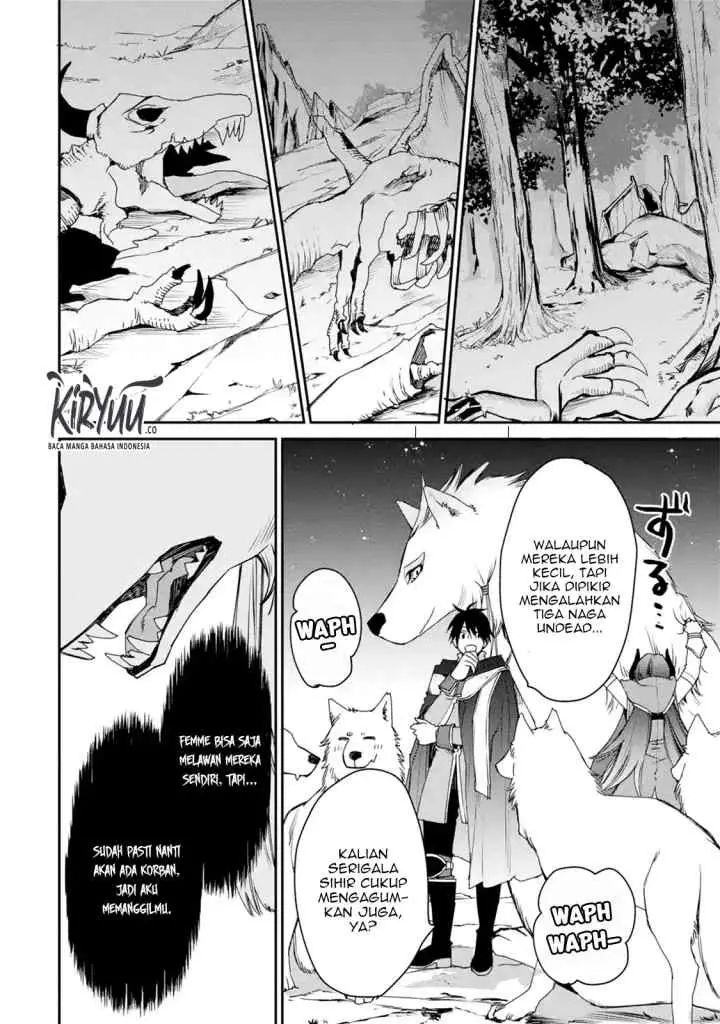 Saikyou no Madoshi. Hisa ni Ya wo Ukete Shimatta no de Inaka no Eihei ni Naru chapter 12.1 halaman 12
