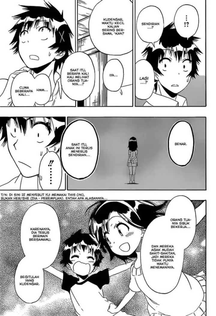 Nisekoi chapter 147 halaman 6